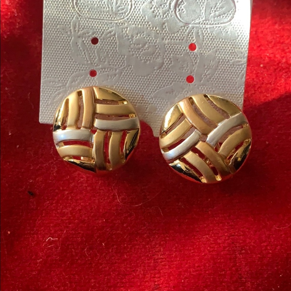 18K gold filled earrings